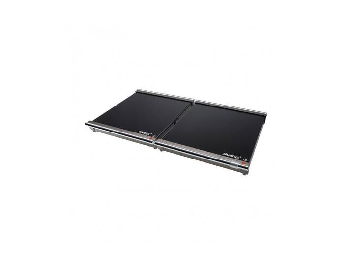 Warmhalteplatte STEBA WP 1 , silber (silberfarben), B:59cm H:4,5cm T:35cm, Kochplatten, Warmhalteplatte
