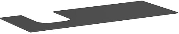 Hansgrohe Xevolos E Konsole 54205760 1370 x 550 mm, schiefergrau matt