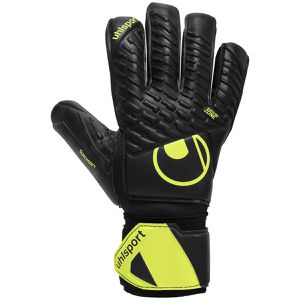 uhlsport Torwarthandschuhe FM Supersoft HN Flex Frame, für Damen und Herren, Fingersafe, negativer Schnitt, Größe 9
