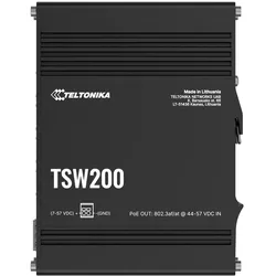 Teltonika TSW200 (10 Ports), Netzwerk Switch, Schwarz