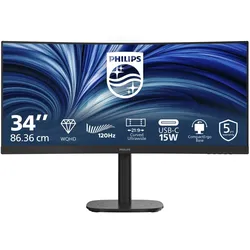 Philips 34B2N3500C/00 Computerbildschirm 86,4 cm (34") 3440 x 1440 Pixel Wide Quad HD LCD Schwarz