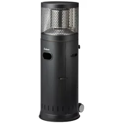 Enders  Terrassenheizer  Polo  Black  2.0  Gas-Strahler  Edelstahl  6  kW  Design  Standstrahler