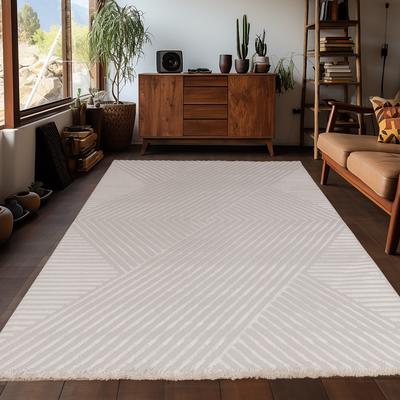Teppich AYYILDIZ TEPPICHE "SAHARA 1115 , auch als Läufer", beige, B:160cm H:12mm L:230cm, Polypropylen, Teppiche, Teppich, Pflegeleicht / Strapazierfähig / Trend Colors/ Wohnzimmer