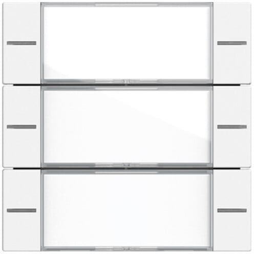 Gira Set de bascules 3-fach BSF capteur tactile blanc pur (577327)