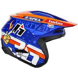 Hebo, Motorradhelm, HTR F02 T. Bou 36 (XXL, 62 - 63 cm)