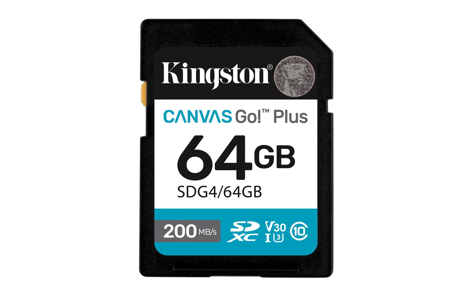 Kingston Canvas Go Plus SDXC - 64 GB SDG4/64GB