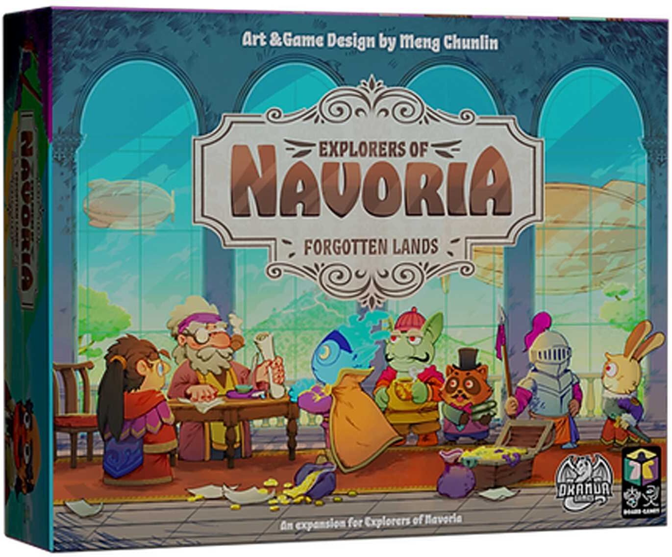 Explorers of Navoria: Forgotten Lands Expansion for Explorers of Navoria Board Game by Dranda Games