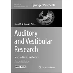 Auditory and Vestibular Research, Fachbücher von Bernd Sokolowski