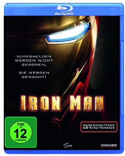 Jon Favreau - Iron Man (ungeschnittene US-Kinofassung) [Blu-ray] - Preis vom 18.10.2026 19:22:15 h