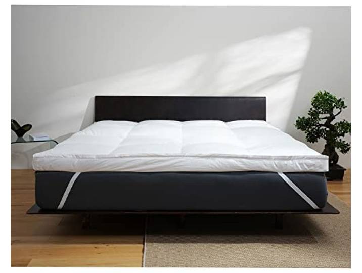 BEFA NATUR Made in Germany Matratzentopper zweilagig 140x200 cm aus 90% Daunen, Allergiker geeignet (Nomite), Öko-Tex 100 Klasse 1 Zertifiziert, EN Standart 12934, Downpass