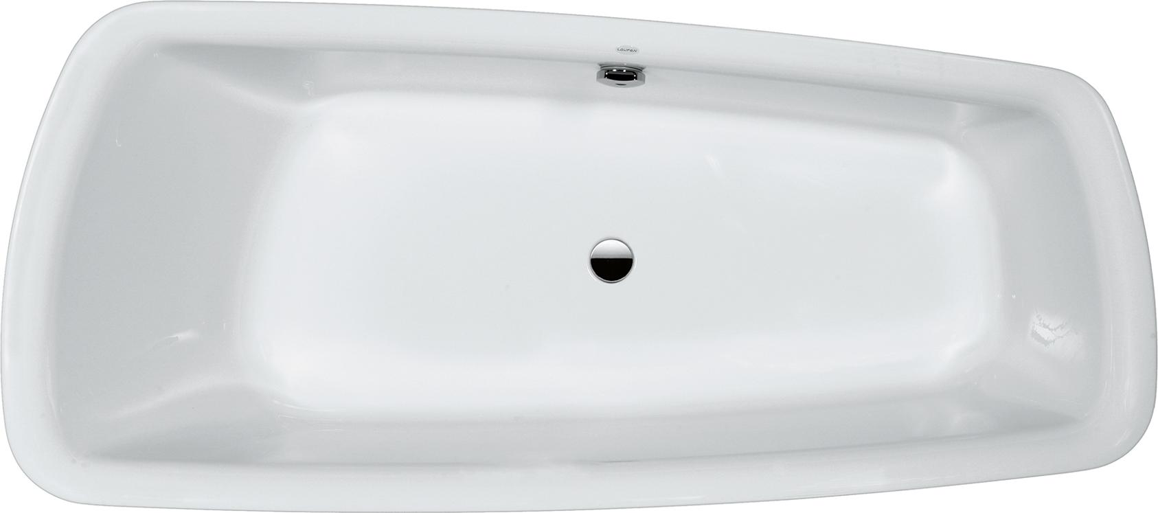 LAUFEN H2428000000001 Einbau-Badewanne PALOMBA 800x1800x455