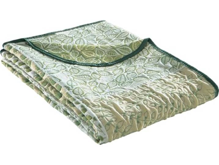 Erwin Müller Tagesdecke Baumwollmischung Taupe Größe 135x210 cm
