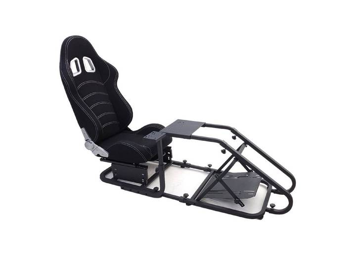 Tenzo-R Sim Rig 1 + Sitz Cockpit Gestell Renn Simulator Esports PS5 Xbox PC Simulations-Controller