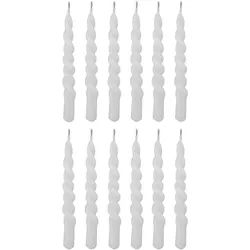 Bloomingville 12er Set Spitzkerze gedreht, Ø1,2 x H11 cm, 12er Set