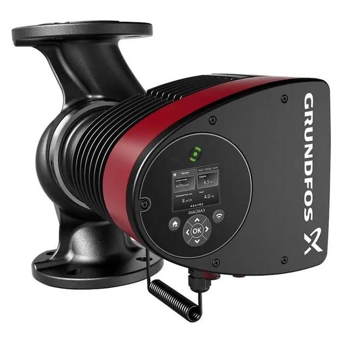 Grundfos Heizungsumwälzpumpe MAGNA3 F, Typ 40-180 F, DN 40, 250mm (Durchlaufpumpe) (97924651)