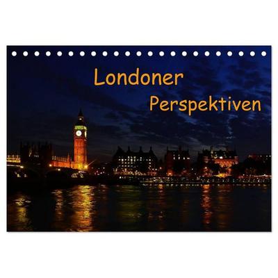 Londoner Perspektiven (Tischkalender 2027 DIN A5 quer), CALVENDO Monatskalender