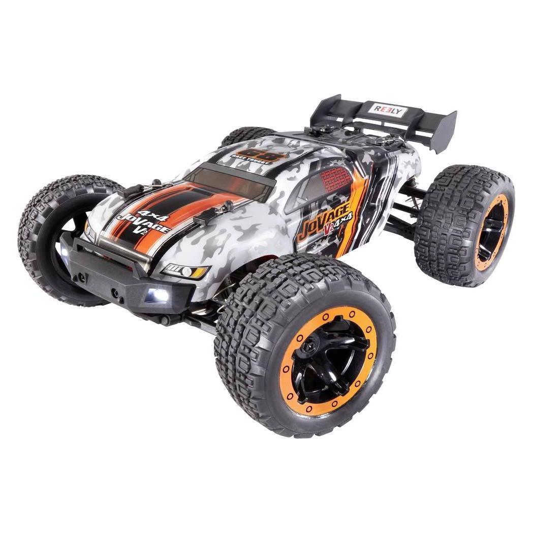 Reely JoVage 4x4 V2 Orange/Weiss Brushed 1:16 RC Modellauto Elektro Truggy Allra (RTR Ready-to-Run) (RE-9495501)