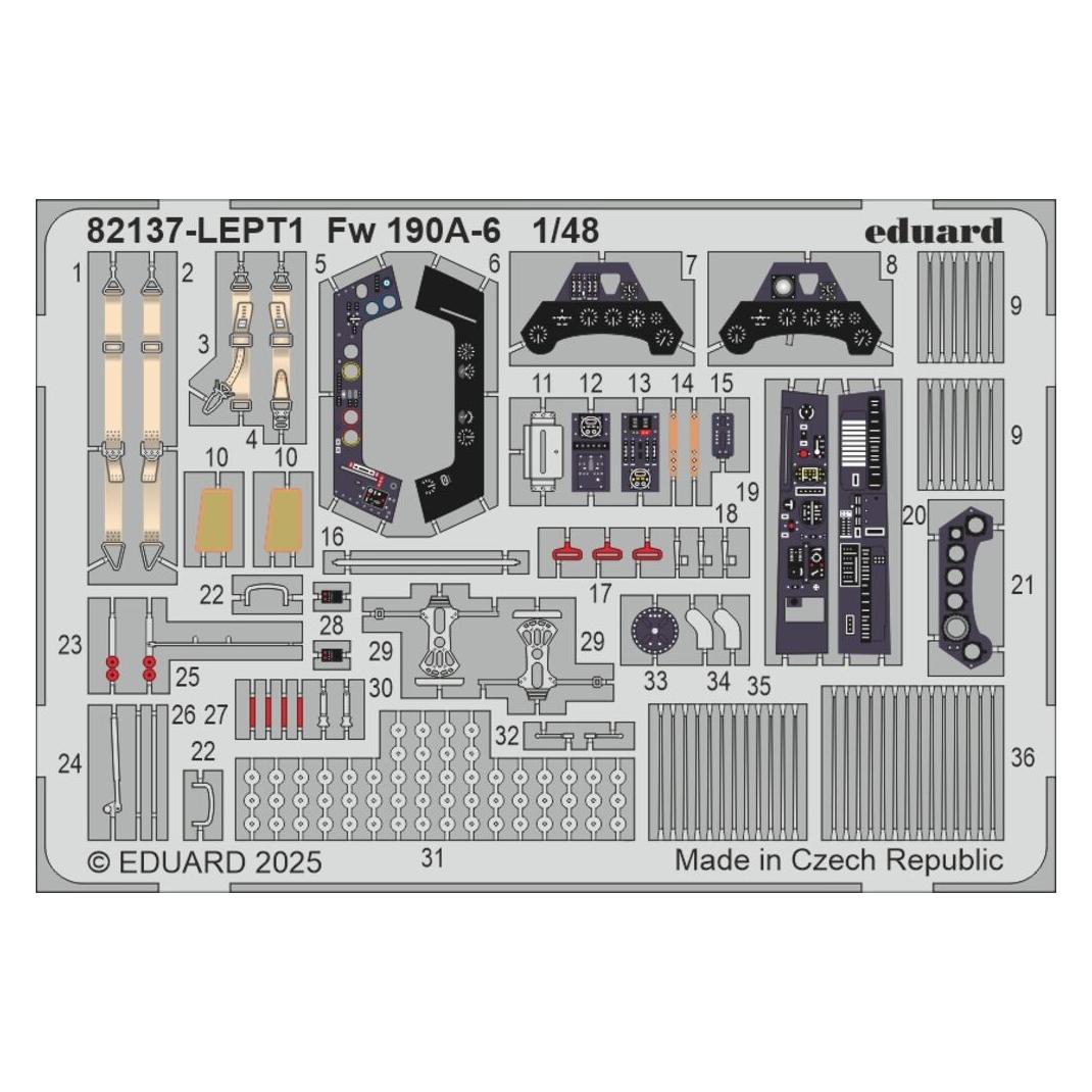 Eduard Fw 190A-6 EDUARD-PROFIPACK (82137)