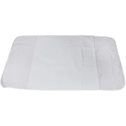 Medi-Inn Bettschutzauflage waschbar 90 cm x 85 cm weiß 3-lagig mit Flügel / 30 Stück