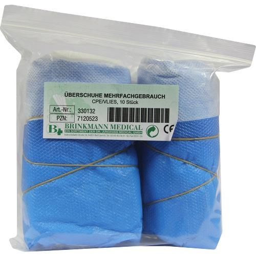 Brinkmann Medical ein Unternehmen der Dr. Junghans überschuhe Mehrfachgebrauch Cpe/vlies 07120523