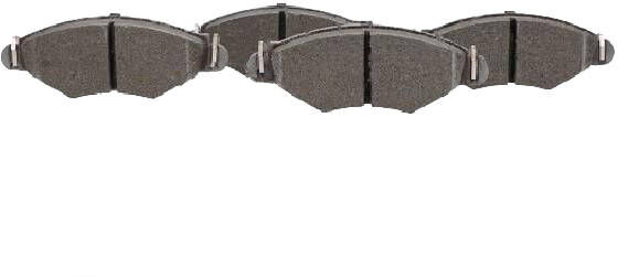ASHIKA 50-00-0010 Brake pad set