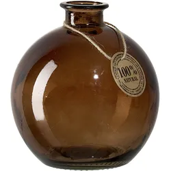 Ritzenhoff & Breker Kugelvase Marokko 17,5cm - braun