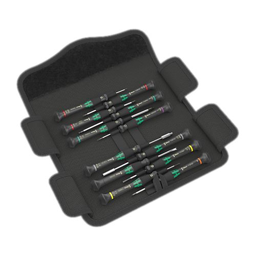 Wera Kraftform Micro Elektr. Schraubendreher-Set 12tlg.