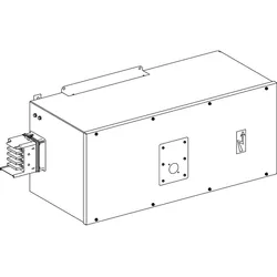 Schneider Electric KSA1000ABDD4 KSA Endeinspeisung, 1000A, für Leistungsschalter NS 4pol.,Rechtsmontage