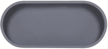 Inspire Essentials Silispace Rectangular Silicone Organizer Tray grey xs