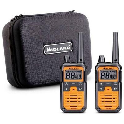 Midland XT70 Pro Kofferset, PMR+LPD, Orange C1465.01 PMR-Handfunkgerät