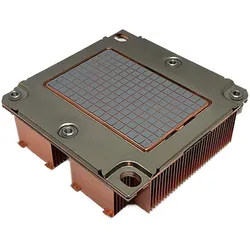 Intertech Hochwertiger nach Intel Standard mit Vapor Chamber Base (27 mm), CPU Kühler, Silber