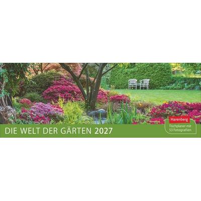 Die Welt der Gärten Premium-Tischplaner 2027 - Wochenkalender mit 53 Fotografien