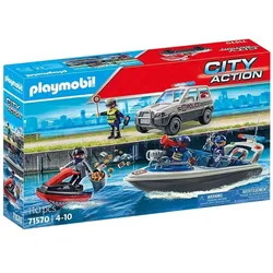 City Actionfigur Set 71570 Polizei Verfolgungsjagd auf dem Wasser (71570, Playmobil City Action)