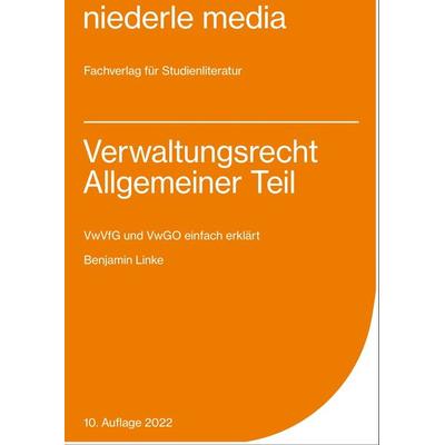 Verwaltungsrecht Allgemeiner Teil - 2022, Taschenbuch von Jan Niederle, Niederle, J