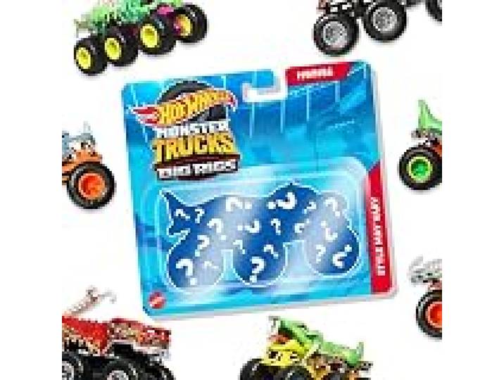 Hot Wheels Monster Trucks Assortiment de Gros engins (Styles Variables)