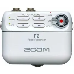 Zoom F2, Audiorecorder, Schwarz, Weiss