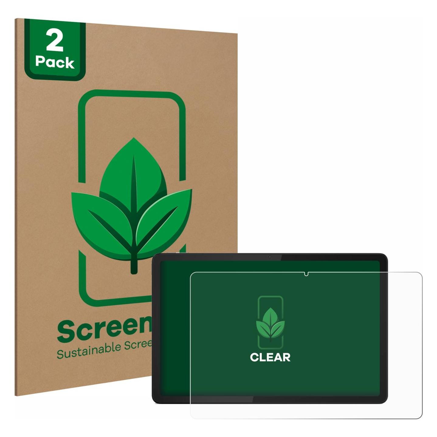 ScreenLeaf Schutzfolie für Lenovo Tab M11 Displayschutz Display Schutz Folie Klar Transparent (2 Stk., Lenovo Tab M11) (6153010)