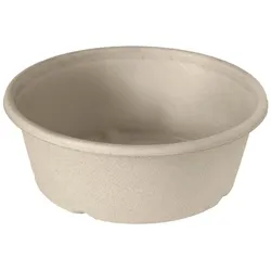 160x DUNI Salatschale Bagasse 1200 ml Braun ungeteilt