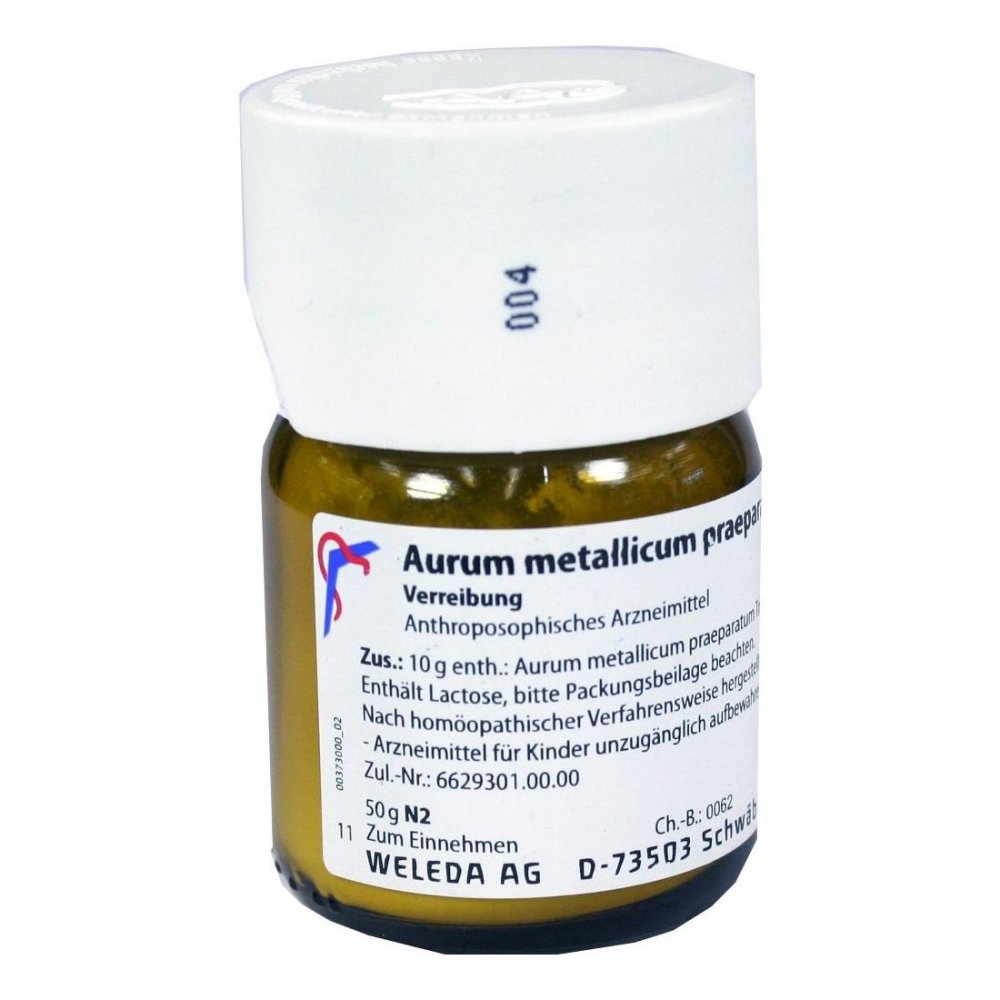 WELEDA AG Aurum Metallicum Praep. D6 Trituration 01615695