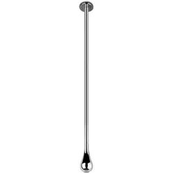 Gessi Goccia Waschtisch-Deckenauslauf 1/2, kombinierbar mit Einhebelmischer oder Sensor, Länge 1600mm, nachträglich nichtkürzbar, 33699031, Farbe: Chrom