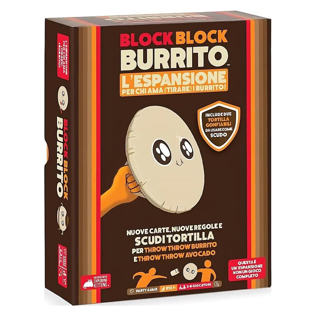Asmodée Block Block Burrito (Italian Edition) (Italienisch, 2 - 6 Spieler) (8635)
