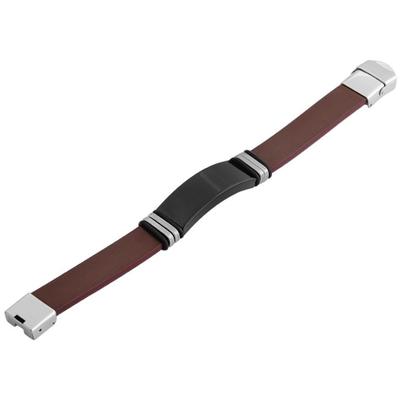 Armband ADELIA´S "Armband aus Leder 21 cm", braun, Armbänder, Damen, 21cm, Leder, Armband, Ein Geschenk, das Freude macht