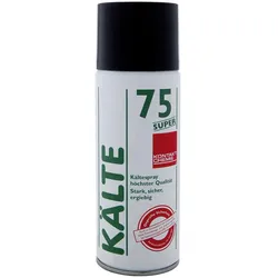 Kontakt Chemie, Muskelsalbe + Kühlpad, KÄLTE 75 SUPER 33189-AA Kältespray nicht brennbar 400 ml (1x, 400 ml)