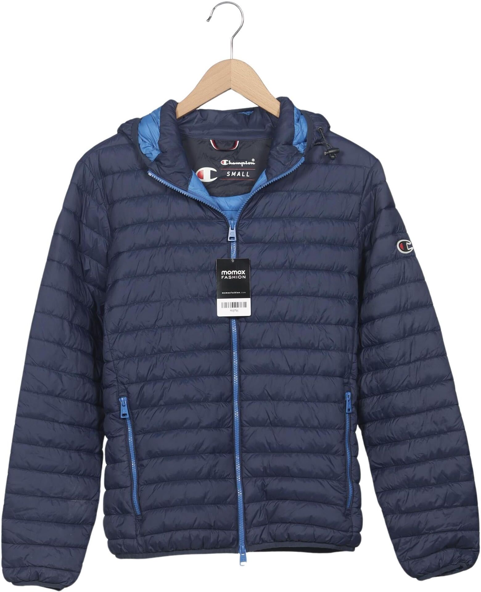 Champion Herren Jacke, Marineblau, Gr. S, Synthetik - Second Hand