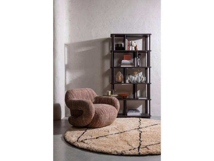 Livetastic Sessel Folke, Altrosa, Kunststoff, 88x70x88 cm, Sitzfläche 360° drehbar, Wohnzimmer, Sessel, Sonstige Sessel