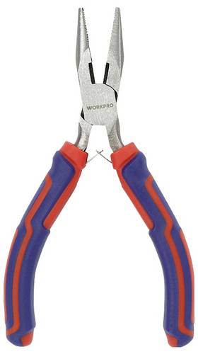 WorkPro WP231095 Universal Mini-Spitzzange Chrom-Vanadium Stahl 110mm