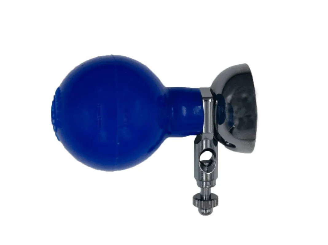 Golmed GmbH EKG Brustwand Saugelektrode für Erwachsene, 24 mm, mit blauem Gummi Ball J29