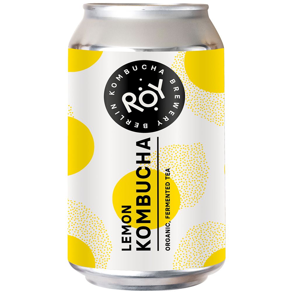 12x ROY Lemon Kombucha 12x330 ml Getränk