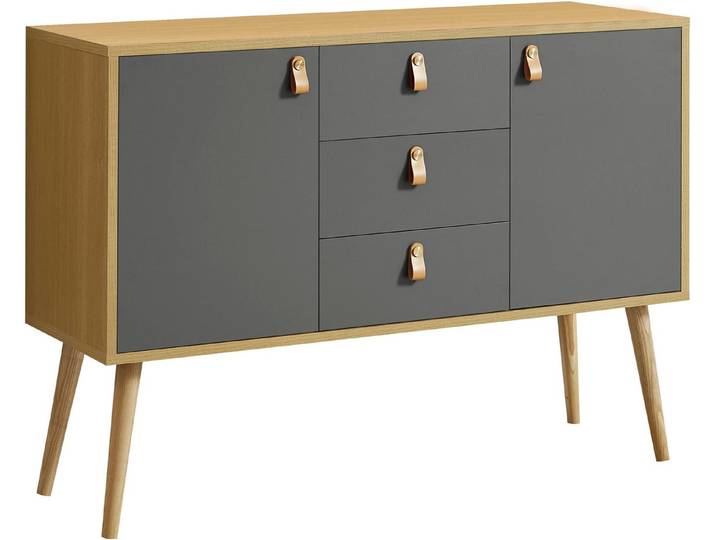 OTTO home Sideboard Avril, Korpus aus Melamin & MDF, ABS-Kunststoff Kanten, Soft-Close-Funktion