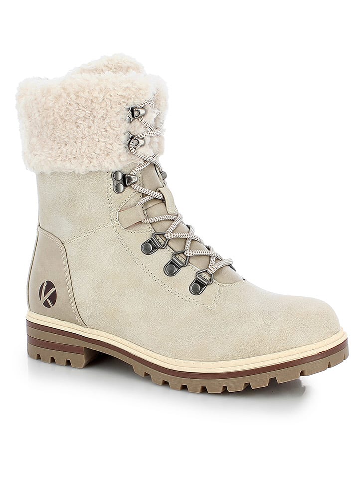 Kimberfeel Winterboots "Thea" in Creme - 37